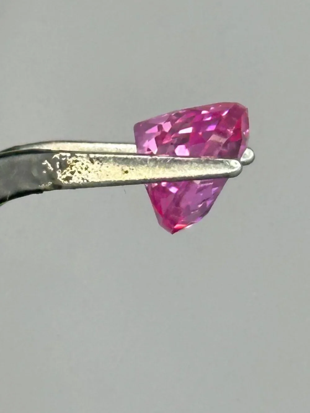 Certified Excellent Round Pink RUBY - Picture 12 of 14